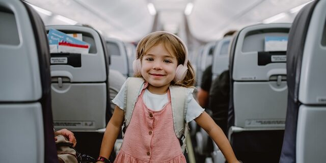 Marcher dans l'avion